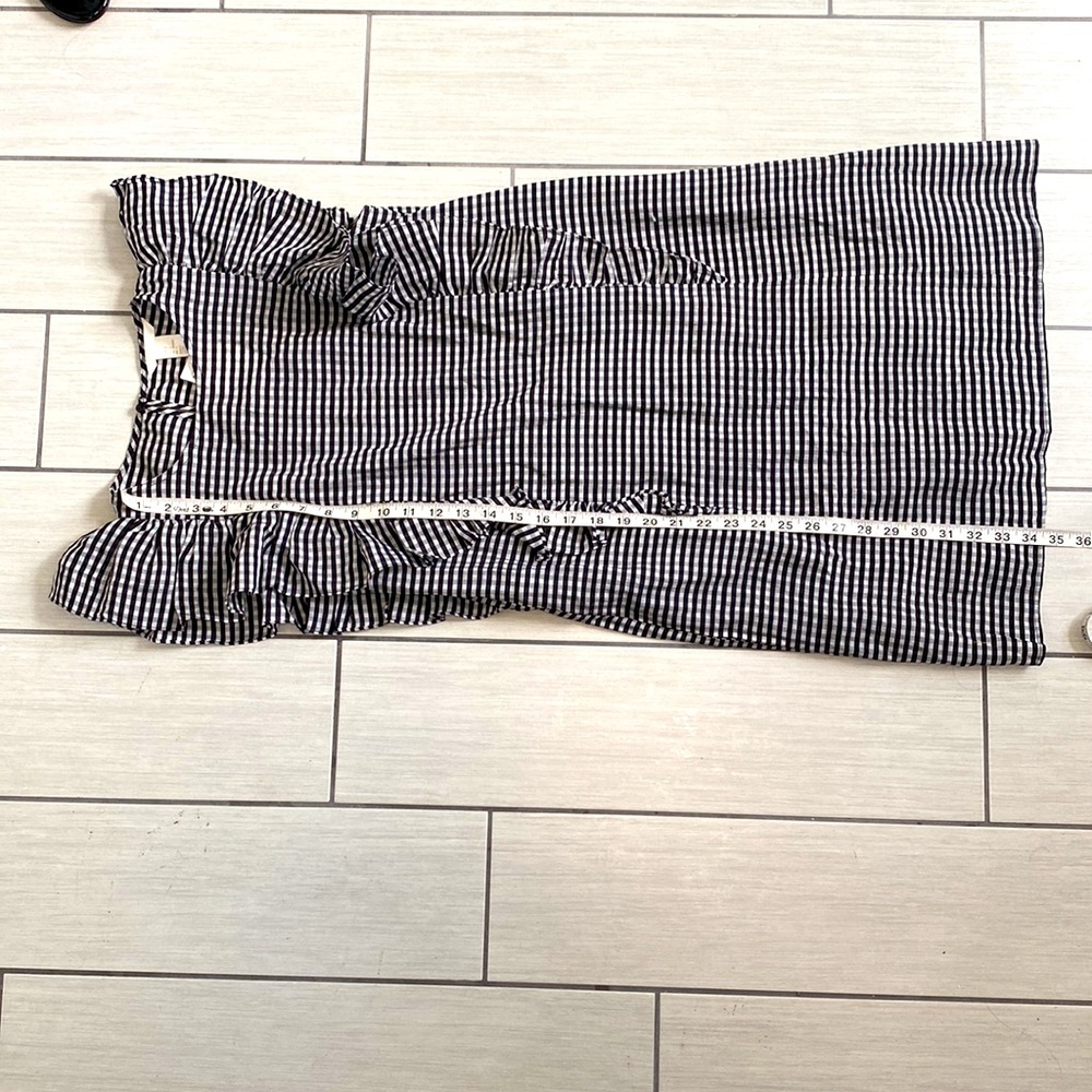 H&M Ruffle Sleeve Striped Dress - Picture 12 of 12